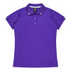 Watson Womens Polos Purple White